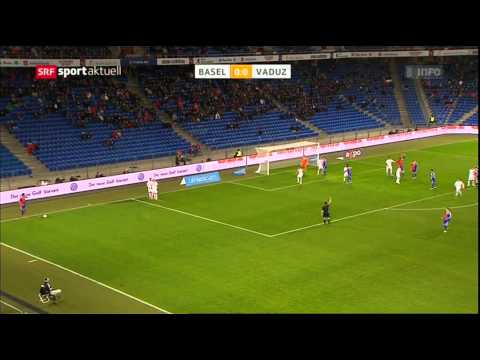 2014/15: 22. Runde - FC Basel vs FC Vaduz 1:0 (1:0)