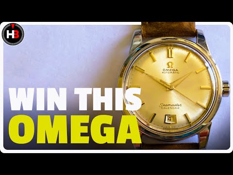 Restoration of an Omega Seamaster Bumper Vintage Watch I'm giving away to a subscriber!