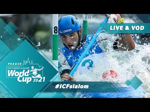 2021 ICF Canoe-Kayak Slalom World Cup Prague Czech Republic / Canoe Finals