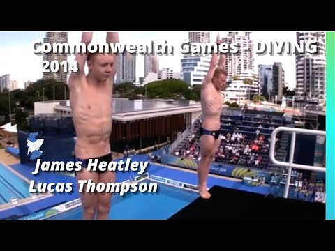2018 James Heatly & Lucas Thompson - Commonwealth Games Mens 10 Meter Diving