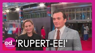Rupert Friend RAVES About Timothée Chalamet video