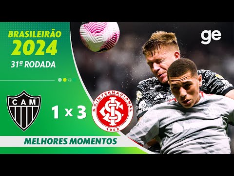 Gols e lances de Atlético Mineiro x Internacional