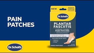 Dr. Scholl's Plantar Fasciitis Hydrogel-Flexible Pain Patches