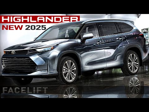 Facelifted 2025 Toyota Highlander Gets Revealed Early Across ...