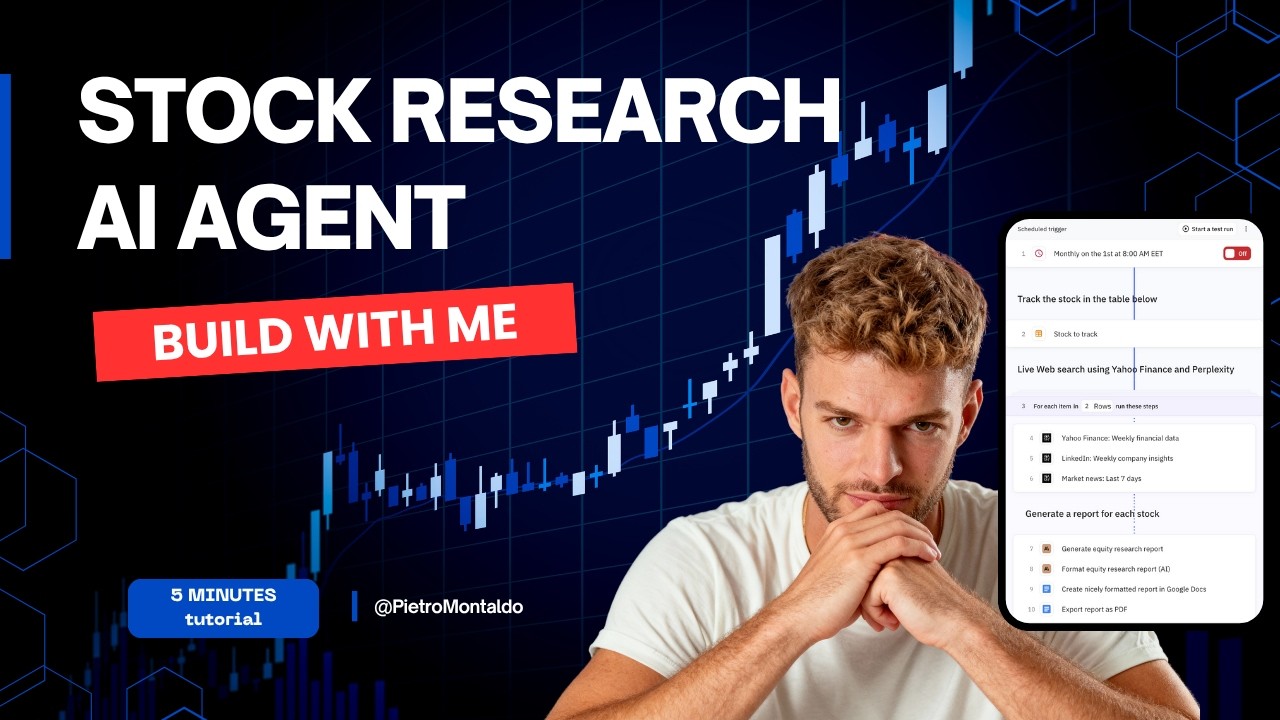 Build an Equity Research AI Agent in 5 minutes (NO-code)