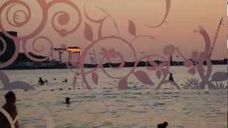 preview picture of video 'Анапа,закат.Sunset in Anapa.'