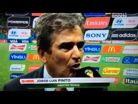 Jorge Luis Pinto Afanador Mejor Técnico en Brasil 2014 - di