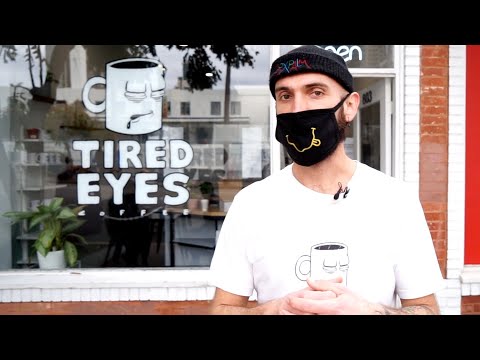 INSIDE BMX RIDER OWNED COFFEE SHOP - TIRED EYES