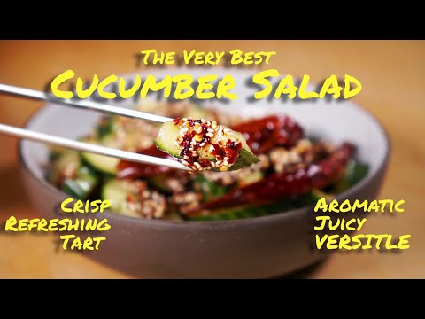 Szechuan Cucumber Salad Three Ways (Your New Favorite Side Dish)