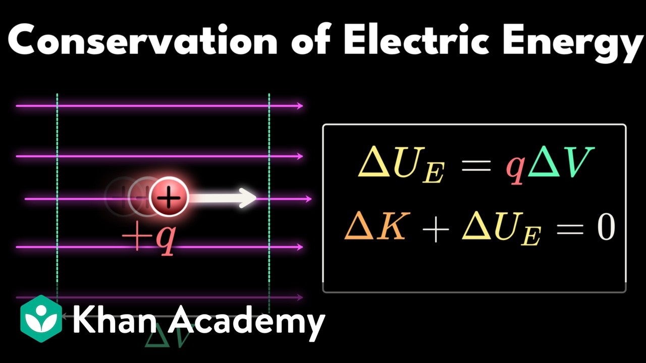 Conservation of electric energy | AP Physics | Khan Academy