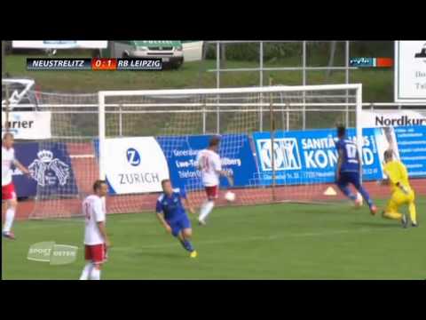 TSG Neustrelitz - RB Leipzig im MDR - Sport im Osten am 26.08.2012
