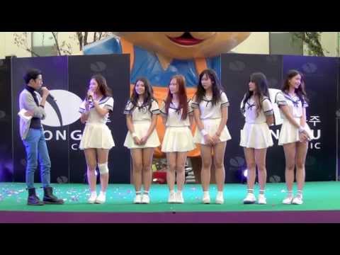 151011 [Talk] Be-Bright cover GFRIEND @Kongju Cover Dance 2015