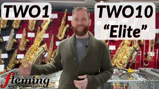 Video thumbnail for What's the Difference? : Yanagisawa's TWO1 & TWO10 (Standard & Elite Models) Tenor Saxophones by Fleming Musical Instruments & Repairs