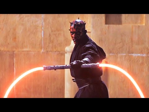 Darth Maul's Lightsaber Fail