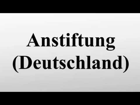 Anstiftung (Deutschland)