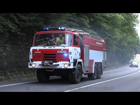 Výjezd Hasiči (SDH) Velký Šenov - CAS 32 Tatra 815 v Děčíně [CZ | 2022]