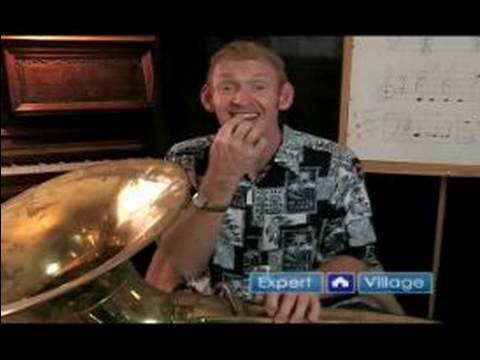 How to Play the Tuba : Tonguing & Breathing Tuba Tips