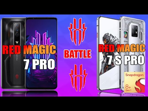 Red Magic 7 pro vs Red Magic 7S pro