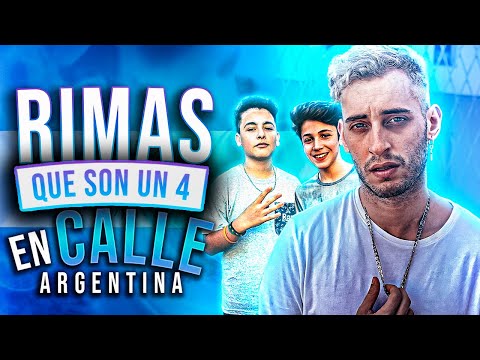 BLON REACCIONA A RIMAS QUE SON UN 4 EN CALLE EN ARGENTINA