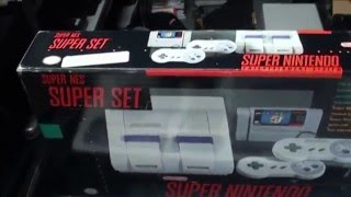 Super Nintendo System Packaging overview