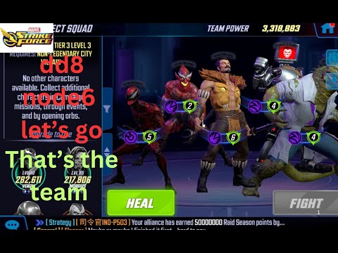 Dark Dimension 8 Node 6 Well it's ok untill is not Part 1in MSF as a F2P.