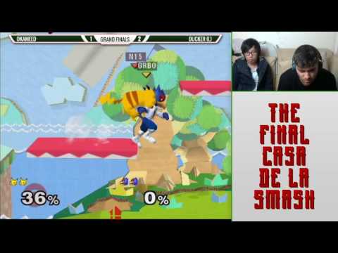 Final Casa Grand Finals - sh l Okameed (Pikachu) vs Ducker (Falco)