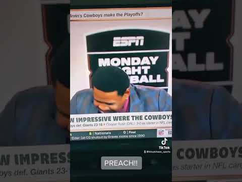 Michael Irvin preaching! #cowboys #cooperrush