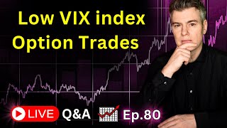 3 Options Trades for the coming VIX Spike!  -  Ep.80