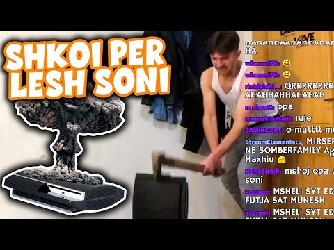 SHQIP 🔴 E KOM THY NI SONI LIVE NE YOUTUBE! [QESHARAKE]