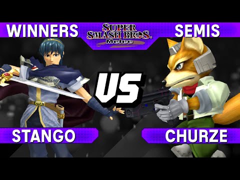 Smash Melee - Stango (Marth) vs Churze (Fox) - S@LT 200 Winners Semis