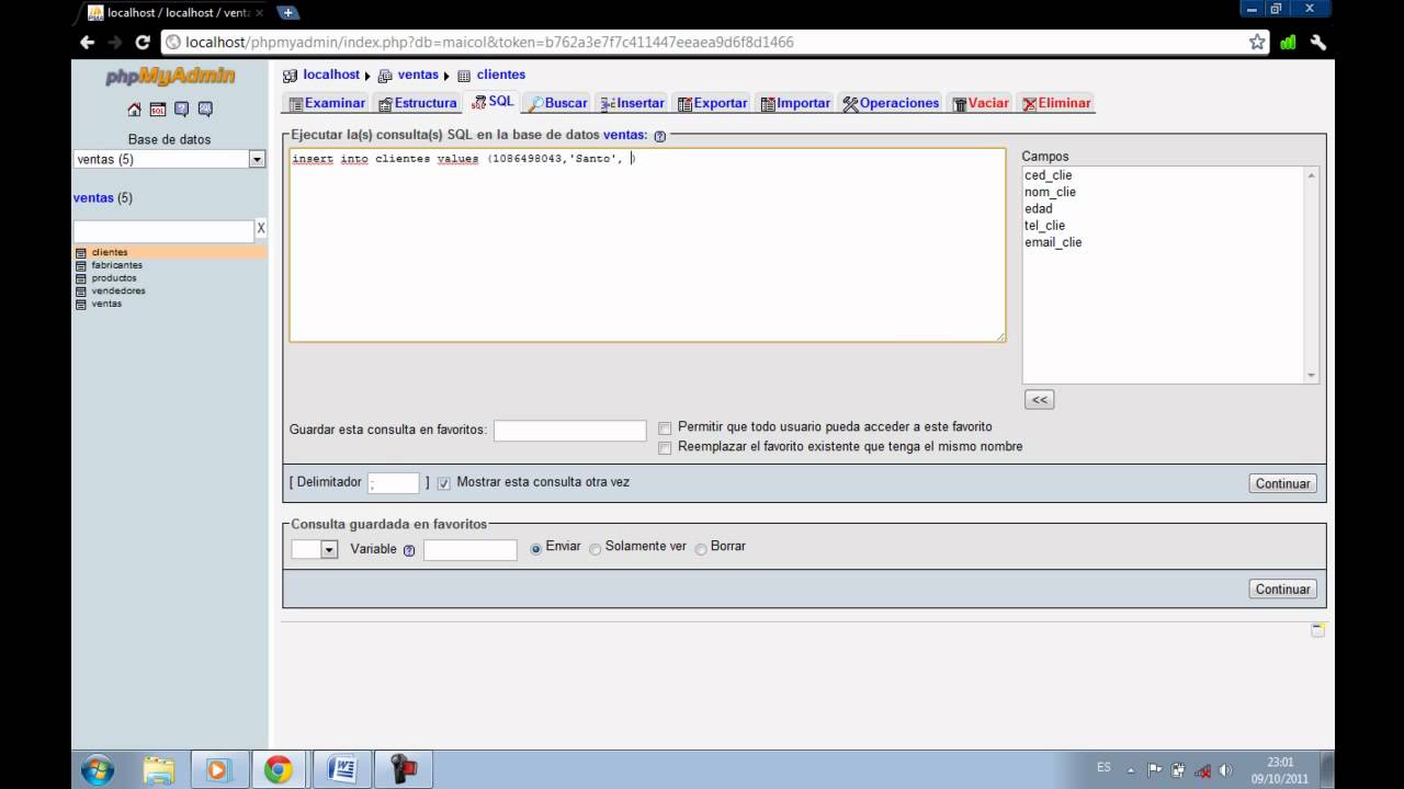 video sql1