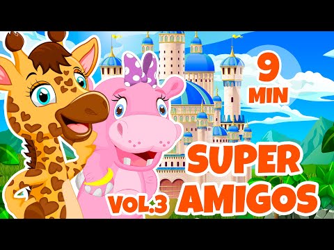 Super Amigos Vol. 3 - Giramille 14 min | Desenho Animado Musical