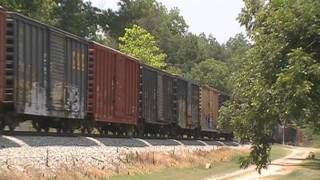 preview picture of video 'CSX Q521 southbound at Marbury Alabama'
