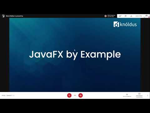 Demo on JavaFX