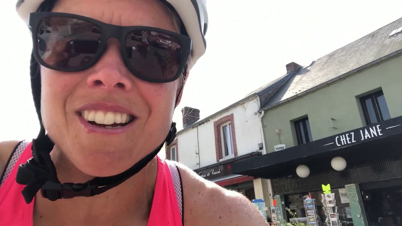 Normandietrampet del 10: 38 grader på väg till Mont-Saint-Michel