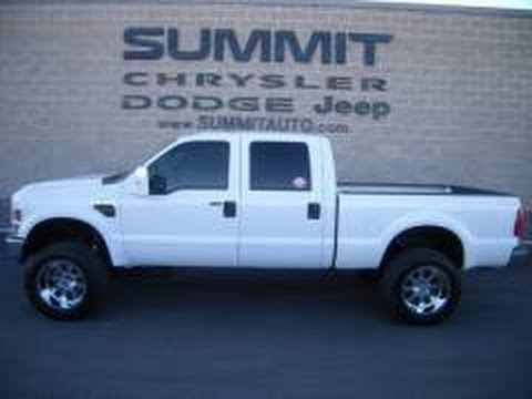 LIFTED 2008 FORD F250 CREW SHORT LARIAT 6.4L POWERSTROKE DIESEL SOLD! 8799  www.SUMMITAUTO.com