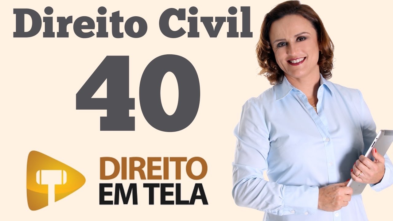 Direito Civil - Aula 40 - Pessoa Jurídica - Conceito -  Art. 40 CC