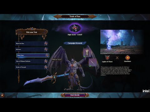 Fallen Gates 100K Mirrors of Madness Trials of Fate Total War Warhammer 3