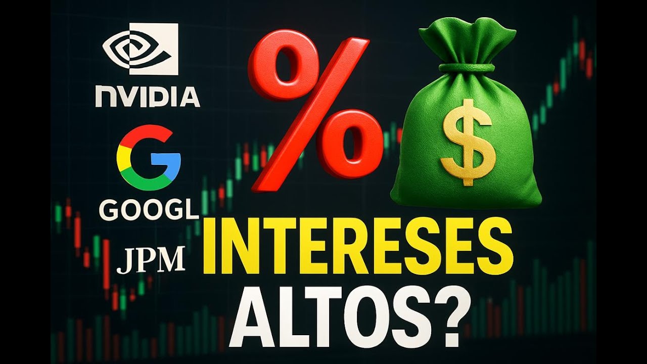 ¡CUIDADO! Tu cartera vs. Intereses altos: ¿NVDA, GOOGL o JPM?
