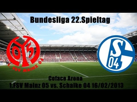 1.FSV Mainz 05 vs.Schalke 04 2:2,  Bundesliga,22. Spieltag, Saison 2012/2013