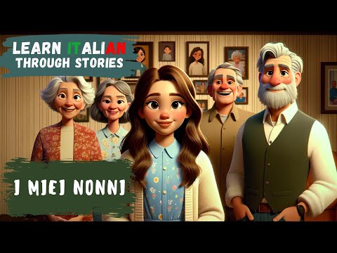 Let's Learn Italian Through a Story | My grandparents | Upper Intermediate Level | (ITA-ENG Subs)