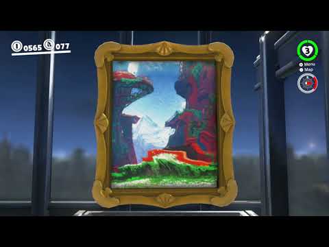 Wooded Kingdom Power Moon 49 - Possible Secret path to the steam gardens