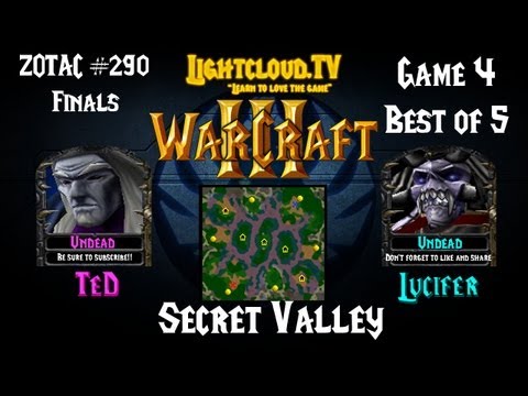 TeD (UD) VS Lucifer (UD) - WC3 G4 - ZOTAC #290 Finals