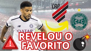 EXPLODIU NO FURACÃO!! JOGADOR REVELA FAVORITISMO NO ATHLETIBA