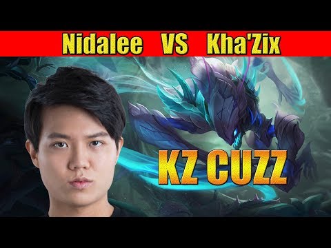 KINGZONE CUZZ Nidalee Jungle vs Kha'Zix