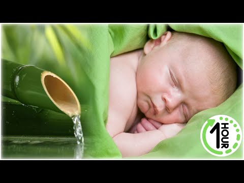 Biały szum wody i bambusa 𝟭 𝗚𝗢𝗗𝗭𝗜𝗡𝗔 𝗖𝗭𝗔𝗥𝗡𝗬 𝗘𝗞𝗥𝗔𝗡 - Uśpij dziecko bez płaczu - Genialny TRICK! 🤱