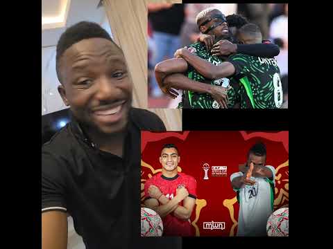 Nigeria vs Egyot 3rd place Nations Cup match... We woooooon