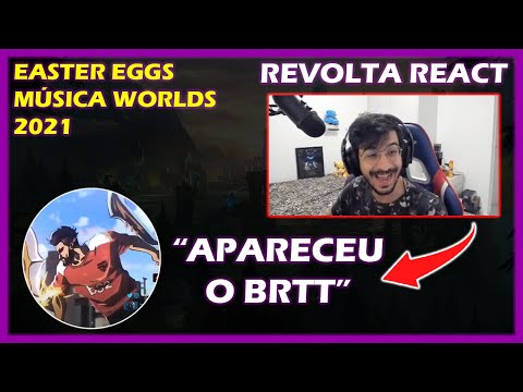 REVOLTA REACT EASTER EGGS DA NOVA MÚSICA DO WORLDS 2021