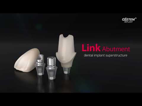 Dental implant superstructure “Link Abutment” - Osstem