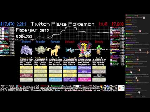 Twitch Plays Pokémon Battle Revolution - Match #25797